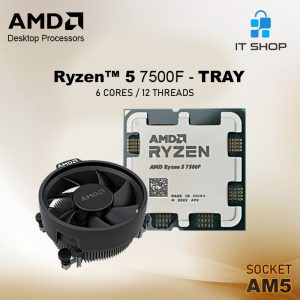 AMD Ryzen 5 7500F TRAY dengan Kipas Original