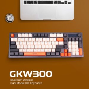 5Star GKW300 Keyboard Gaming RGB Dual Mode Bluetooth & Wireless dengan Desain Ergonomis